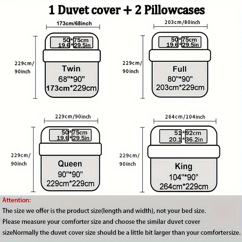 2pcs/3pcs Simple Yellow And White Geometry Arc Texture Printing Duvet Cover Set (1 Duvet Cover+2 Pillowcases Without Pillow Core), At Home Dormitory Queen King Size Room Decor